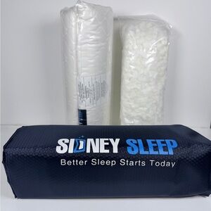 Mini Travel Size Neck Pillow - Knee, Back Lumbar and Support - Small Curved Pill